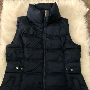 L Navy Puffer Vest